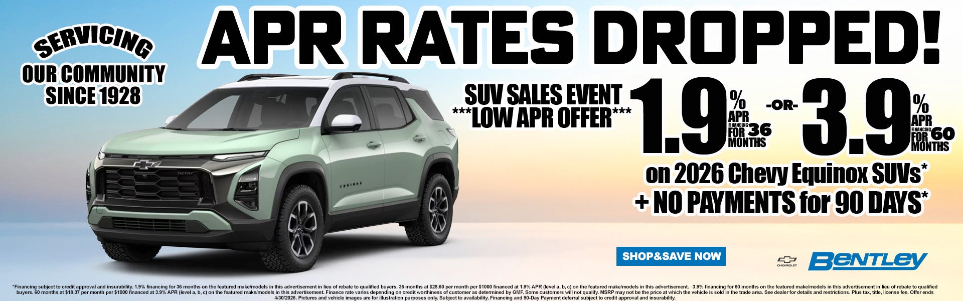 No Payments for 90 Days